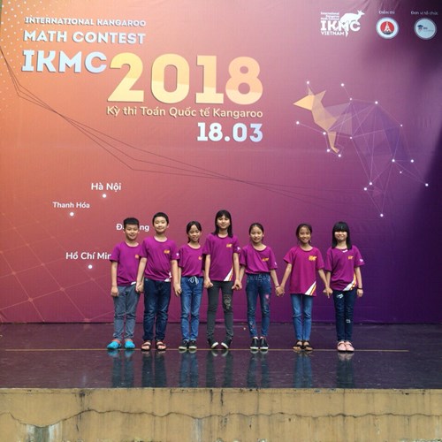Trường tiểu học bồ đề tham gia cuộc thi toán quốc tế kangaroo  – ikmc 2018